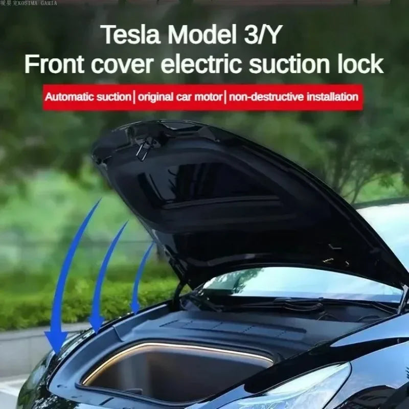 Model 3/Y Car Frunk Soft Closing Lock