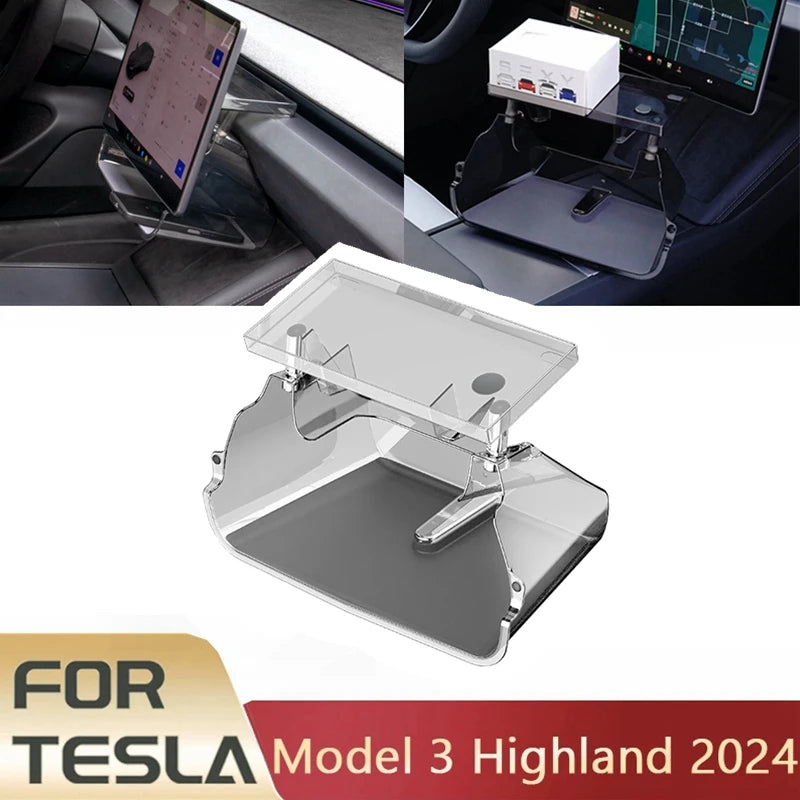 Center Console Organizer Tray For Tesla Model 3