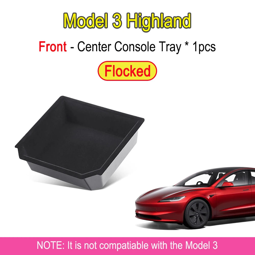 Center Console Trays for Tesla Model 3 Y
