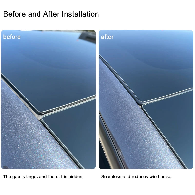 Wind Noise Reduction Seal Kit for Tesla Model 3 Y