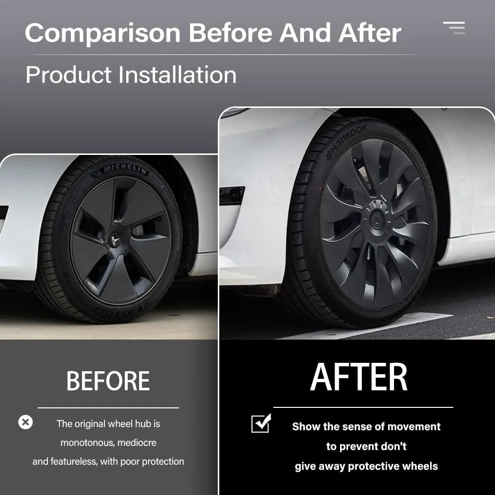 Wheel Caps For Tesla Model 3