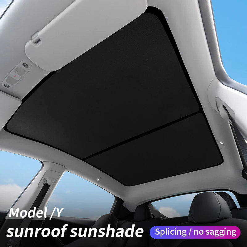 Front Rear Sunroof  sunshade for Tesla Model 3/Y