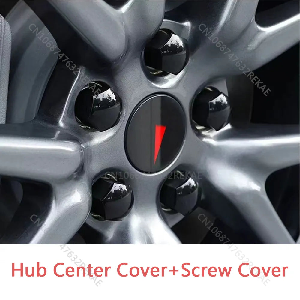 Hubcaps Cover Stickers For Tesla Model 3 X S